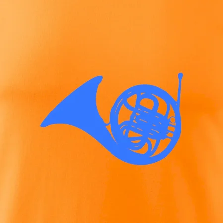 Blue French Horn