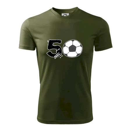 Futbal okrúhle narodeniny 50