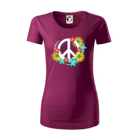 Peace symbol abstraktný