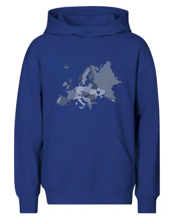 Mapa Európy - srdce v Ukrajine