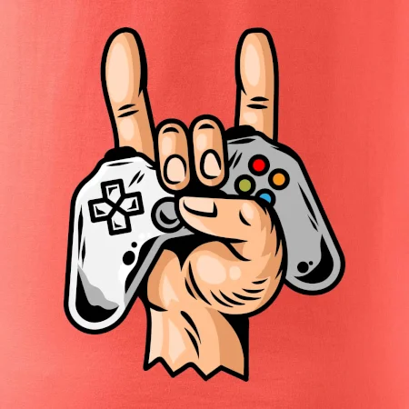 Gamer - gamepad paroháč