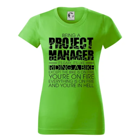 Being A Project Manager - bike