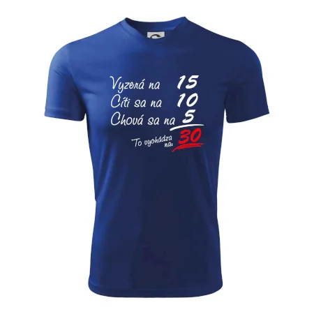 Vyzerá, cíti sa, chová sa - 30 rokov