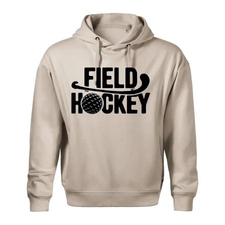 Field hockey loptička a nápis