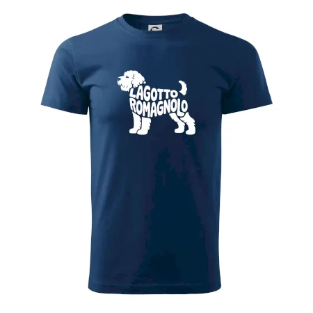 Lagotto romagnolo nápis v tele