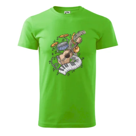 Hudobné nástroje v notách