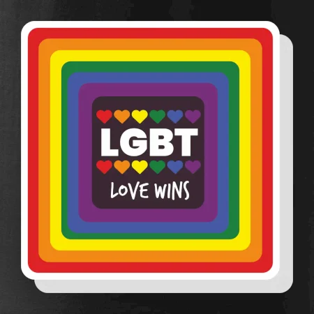 Love wins štvorec