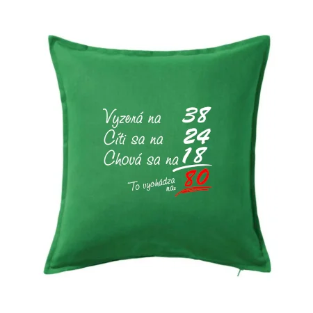 Vyzerá, cíti sa, chová sa - 80 rokov
