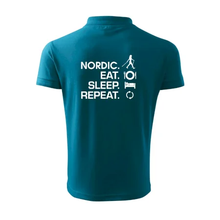 Nordic walking eat sleep