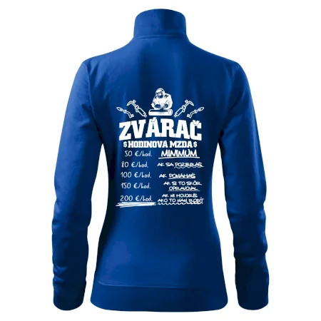 Hodinová mzda zvárač