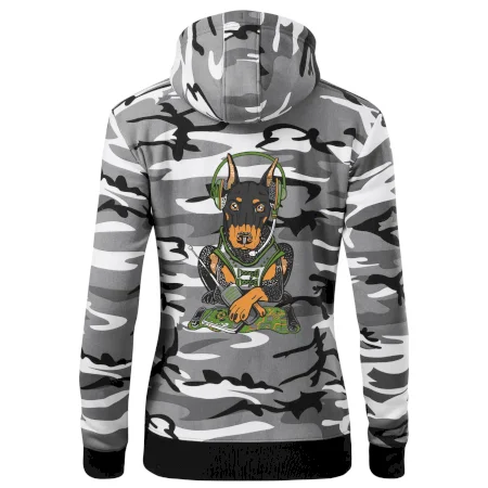 Bojový doberman (Pecka design)
