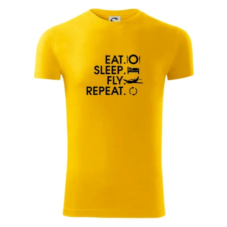 Eat sleep fly repeat