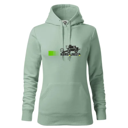 Kombajnista zelená a žltá
