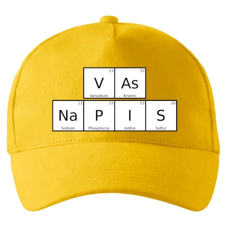 Vlastný nápis - periodická tabuľka