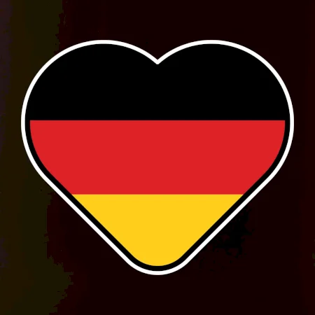 Germany love veľké - Nemecká vlajka