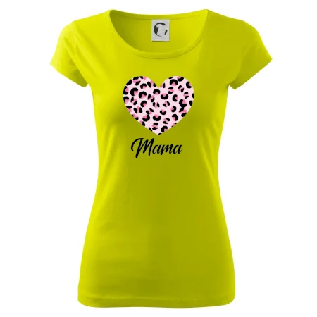 Srdce růžové - mama (Pecka Design)