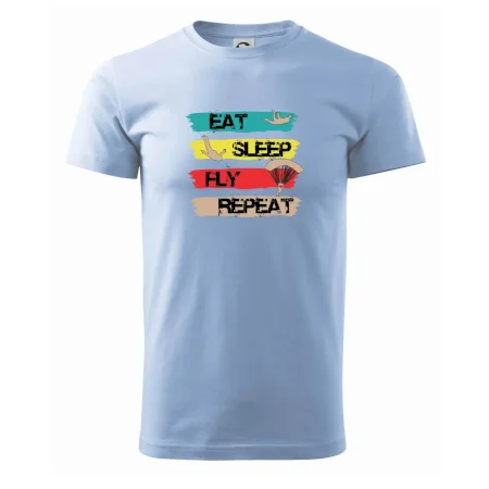 Eat Sleep Fly Repeat Paragliding