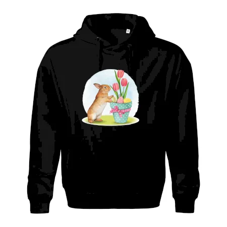 Veľkonočný zajačik tulipány