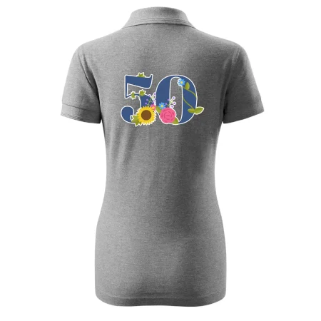 Kvetinové číslo kreslené - 50