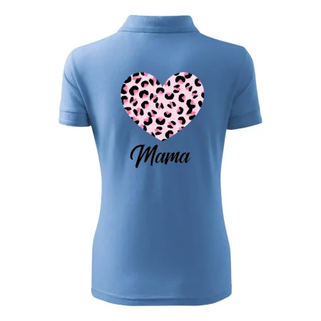 Srdce růžové - mama (Pecka Design)
