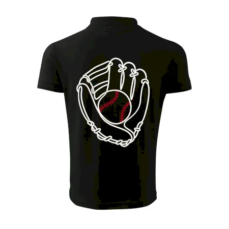 Baseballová rukavice minimalistická linka