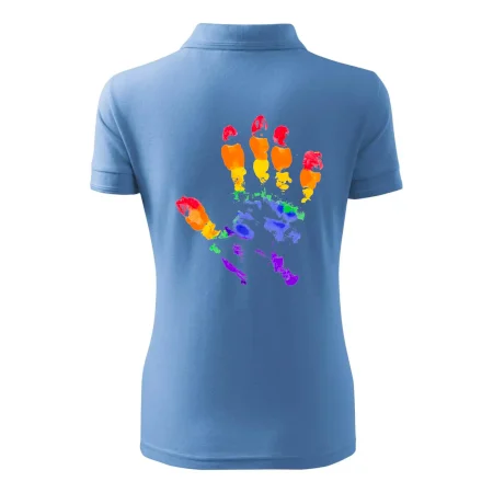 LGBT hand print