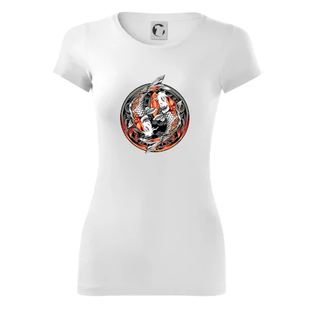Yin & Yang Koi kapor - oranžový