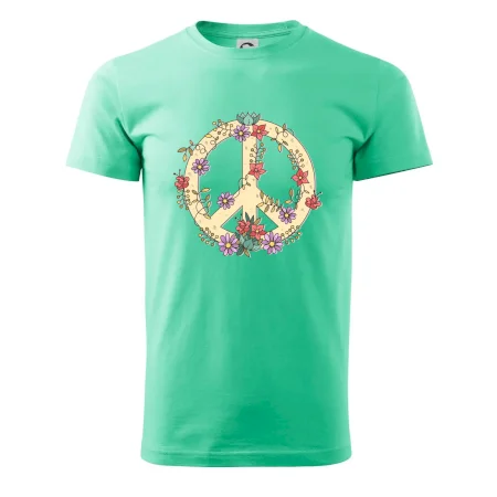 Peace symbol pieskový