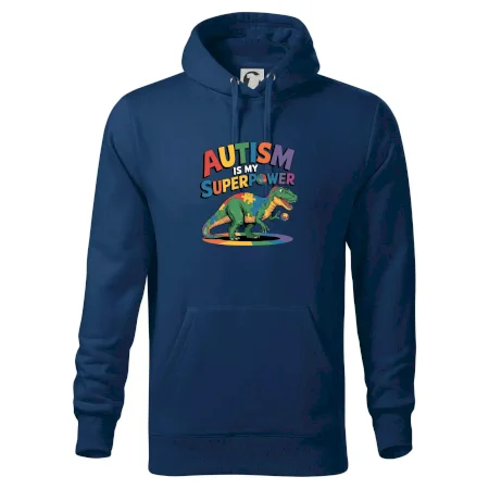 Stojící Rex Autism is my superpower