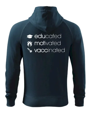 Educated motivated vaccinated