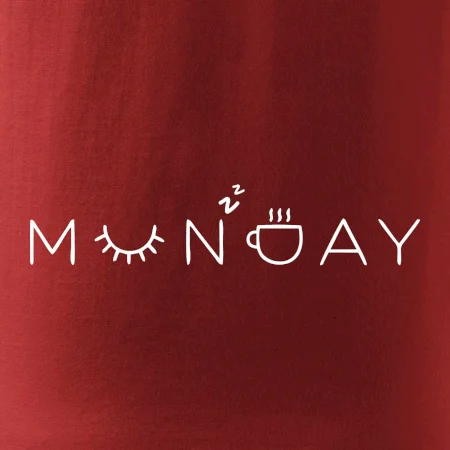 Monday nápis