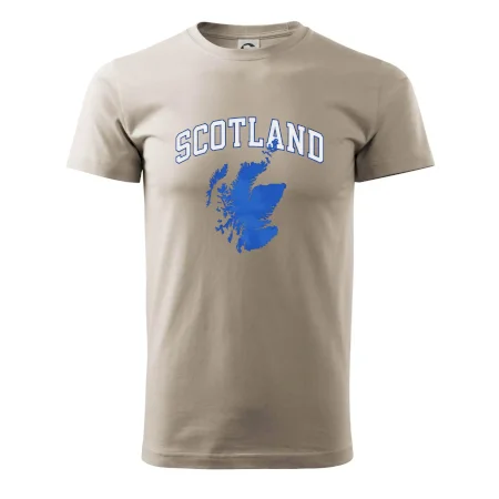Scotland nápis s mapou
