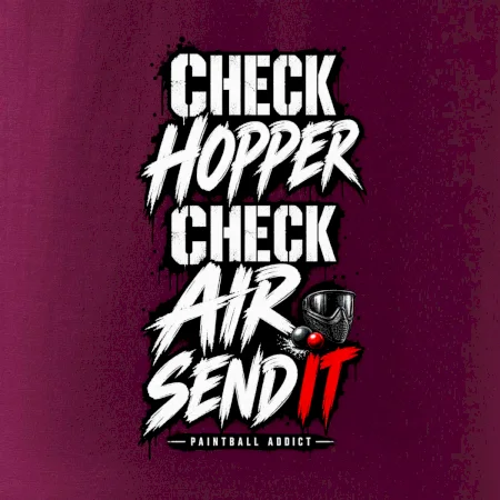 Kontrola zásobníka – Check Hopper Air paintball