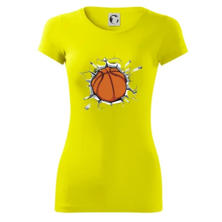 Basketbal lopta v triku