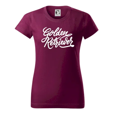 Golden retriever - nápis okrasný
