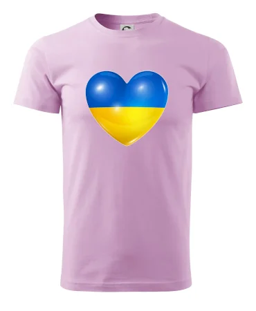 Ukrajina srdce vlajka