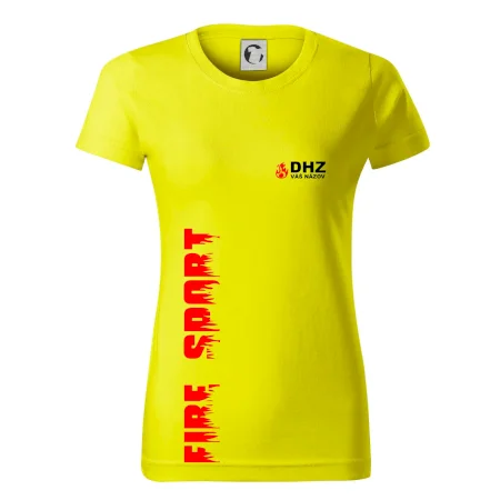 DHZ (oheň, firesport, názov sboru - vlastný nápis)