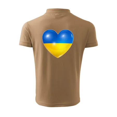 Ukrajina srdce vlajka