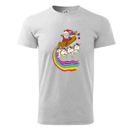 Santa a jednorožce (Pecka design)