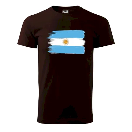 Argentína vlajka kreslená štetkou