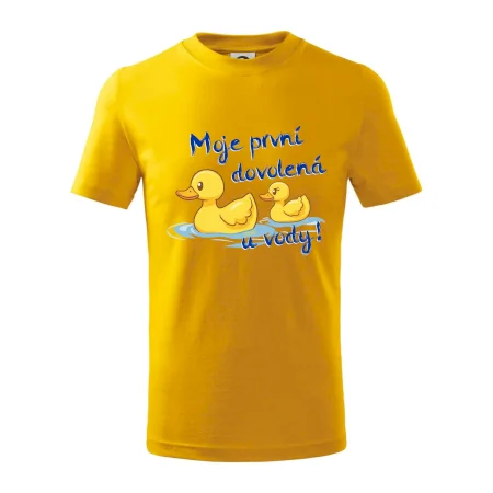 Moje první dovolená u vody - holčička