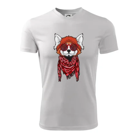 Červená panda hipster