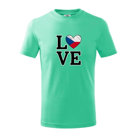 Love Česká vlajka