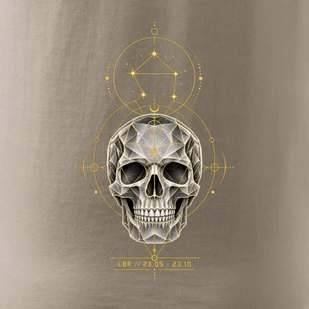 Váhy Astrologická geometrická lebka