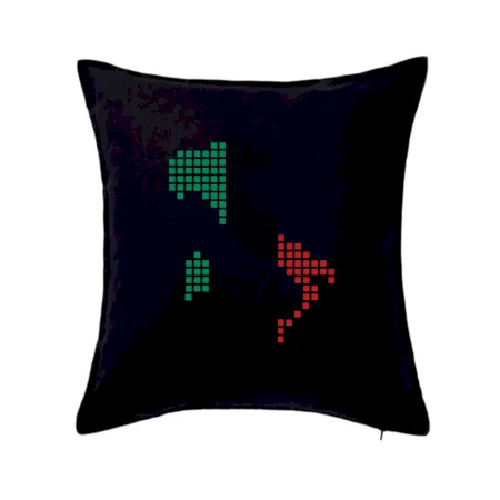 Taliansko obrys vlajka