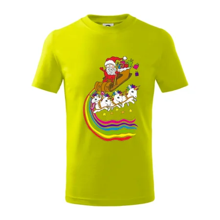Santa a jednorožce (Pecka design)
