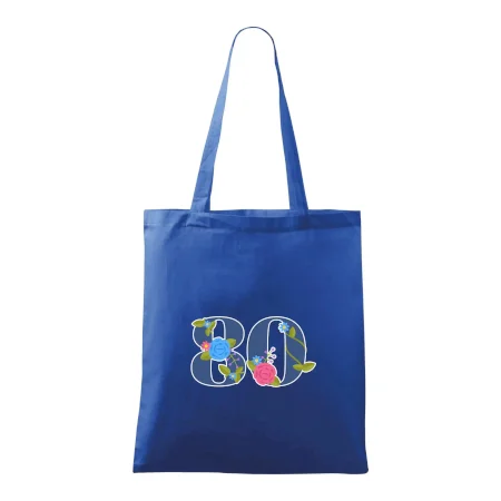 Kvetinové číslo kreslené - 80