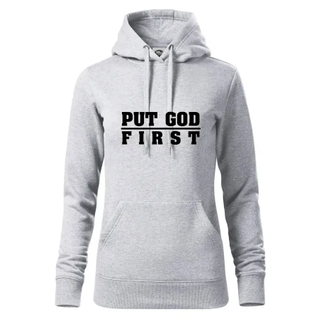 Put God first hrubý nápis
