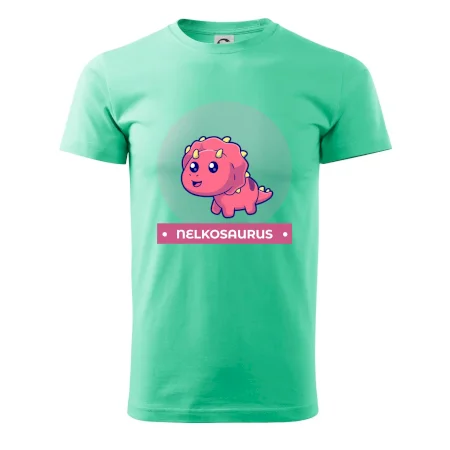 Dinosaurie mená - růžový dinosaurus