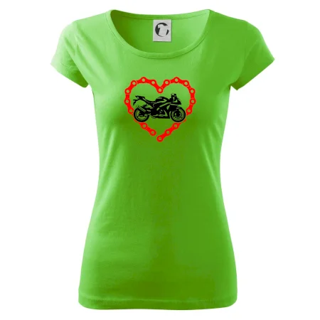 Moto srdce reťaz - cestná